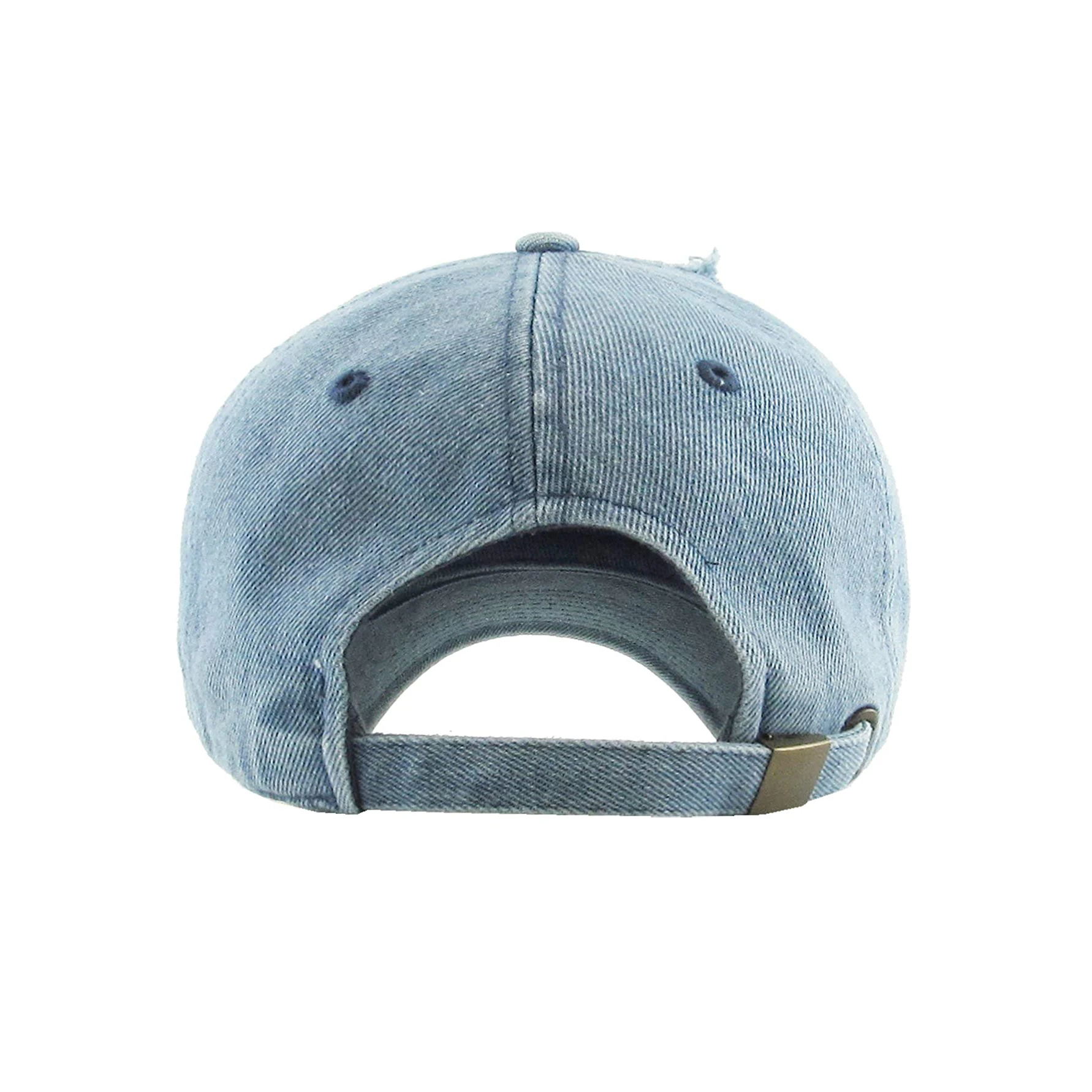 Головной Убор Премиум неструктурированный под заказ джинсовая шапка для папы потертая Спортивная простая