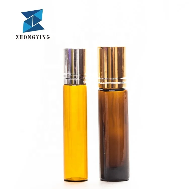 Zhongying 10ml oil perfume roll on bottle for essential oils disinfection