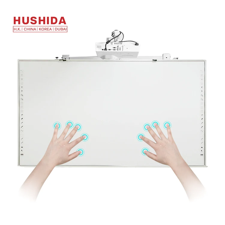 Smart class interactive white board projector touch interactive school whiteboard equipment