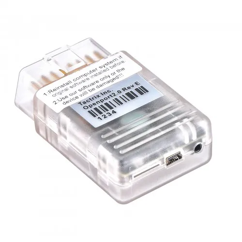 Full Chip Version Tactrix Openport 2.0 + ECUFLASH Cable J2534 for Toyota/ Ford/ Mazda/ JLR/ Mitsubishi/ Subaru