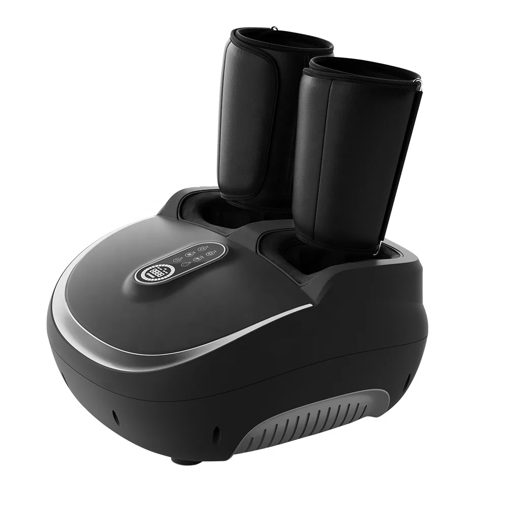 Intelligent Foot Calf Therapy Device Far Infrared Heating Aigbag Pressure  Foot and Leg Massager Machine