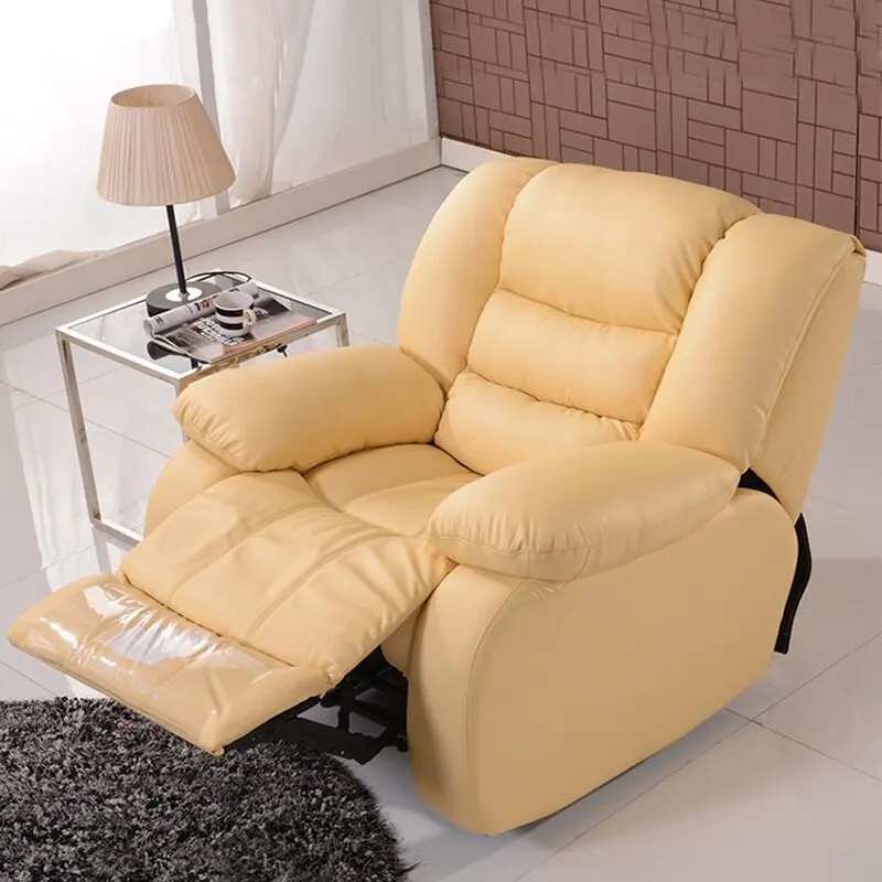 European-style space capsule single leather multi-functional home theater leisure sofa