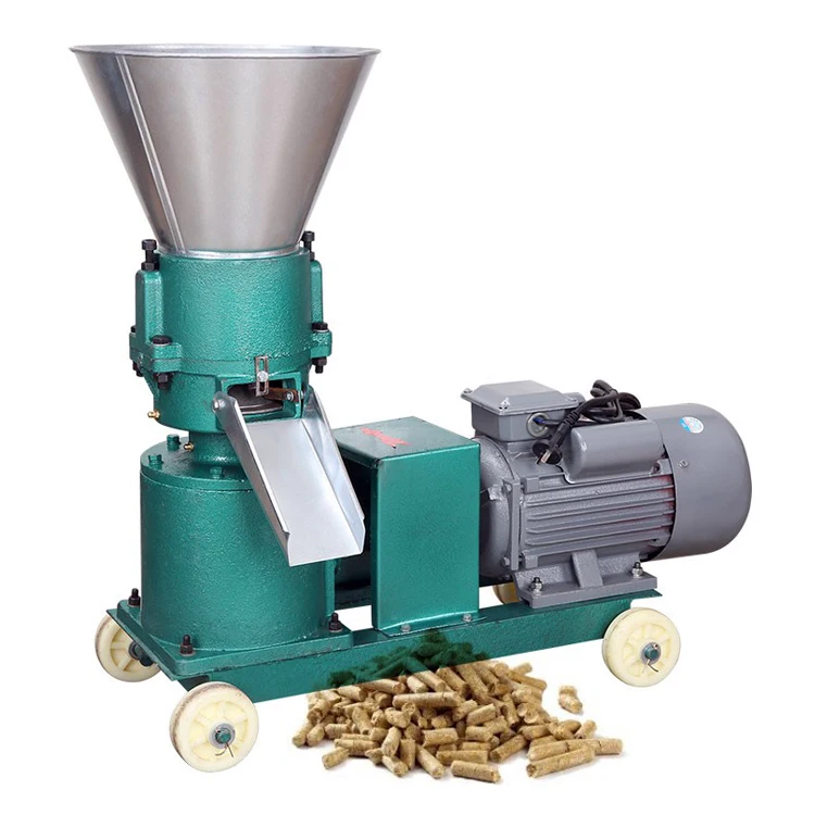 wood biomass pellet making mill 100kg electric wood pellet mill italy
