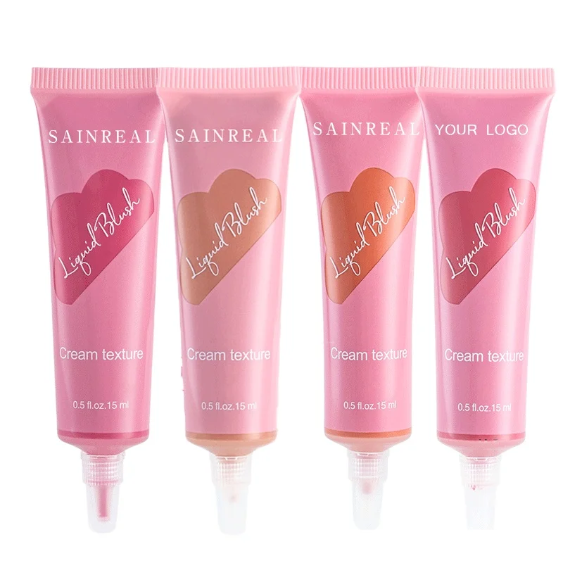 Custom Makeup OEM Wholesale Liquid Blush Private Label Cream Rose Blush