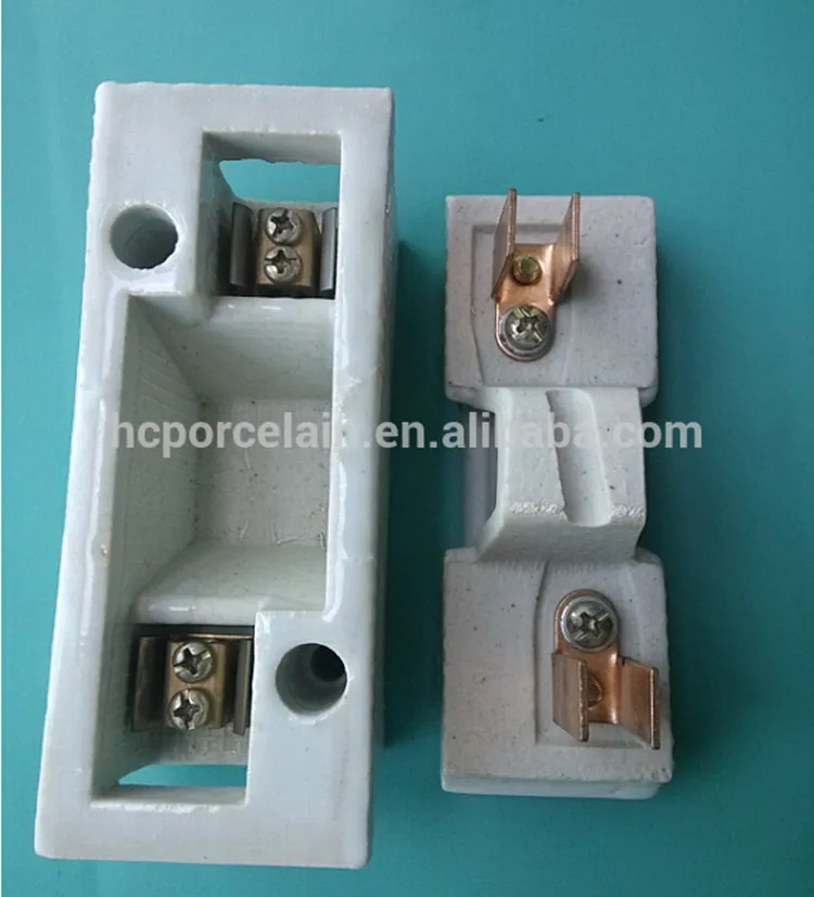 good quality blade fuse H555 30A india type ceramic fuse unit ceramic fuse holder