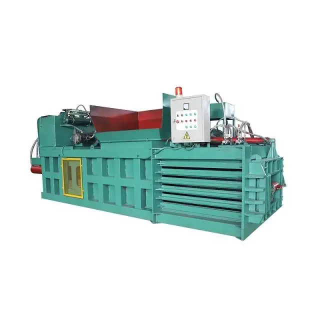 Hot Sale Old Colthes Plastic Compactor Vertical Haydrulic Baler Machine Automstic Vertical Baler