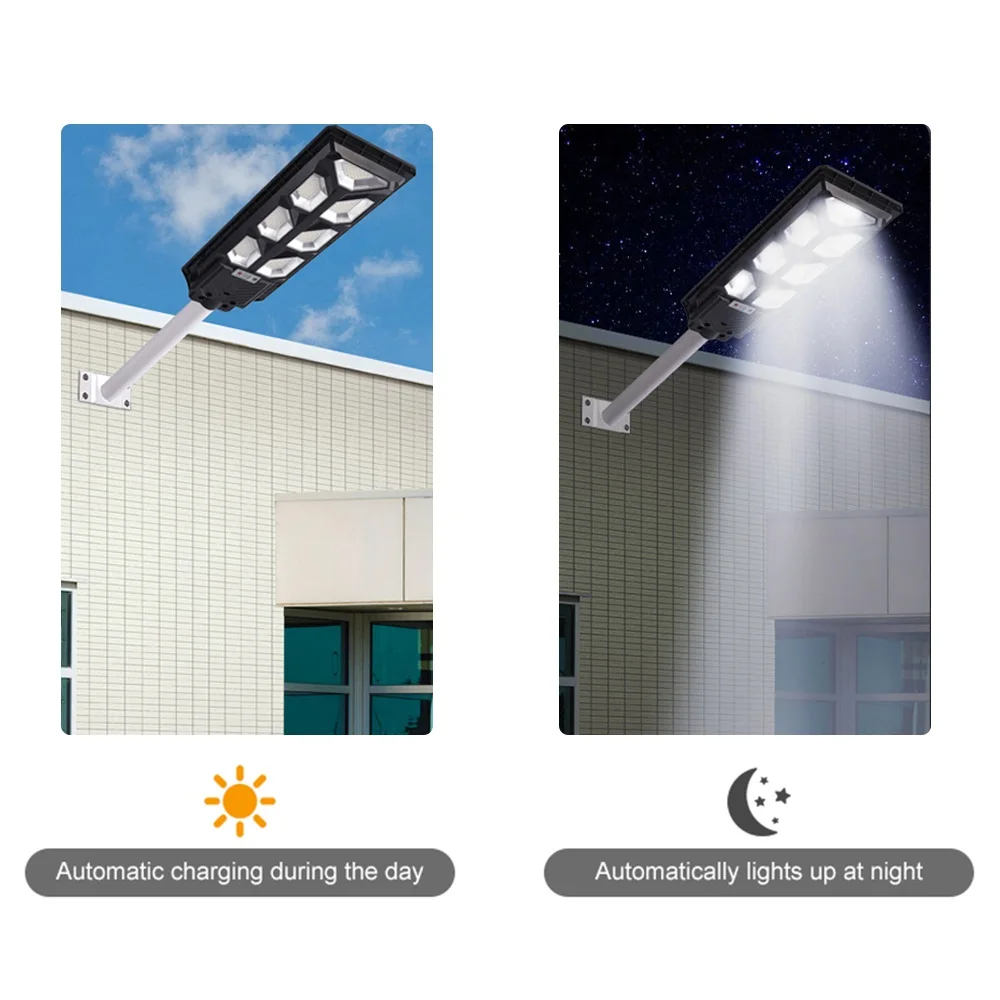 High Lumen solar street lights IP65 Waterproof Integrated solar lights outdoor Road Led Garden outdoor solar led street light