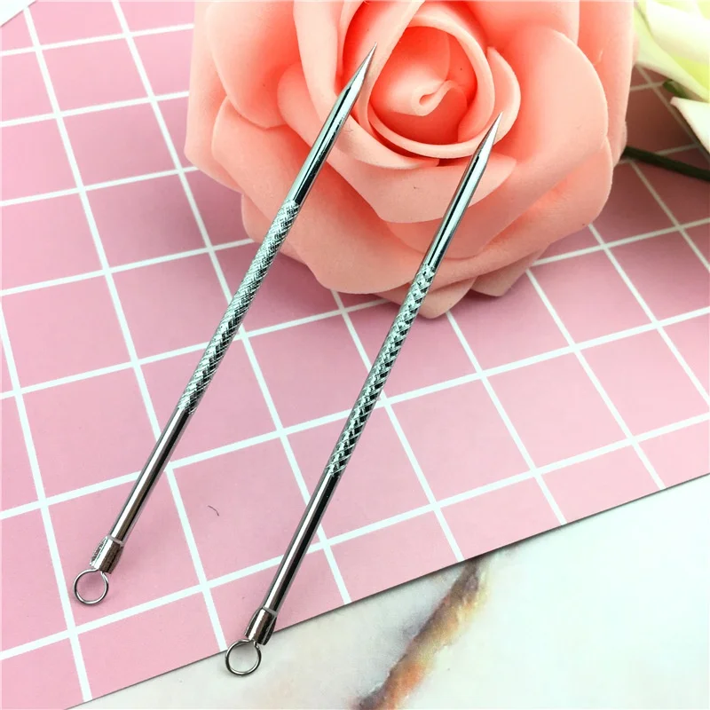 High Quality Acne Needle Sets Face Skin Care Acne Blackhead Removal Needles Kit Stainless Steel Pimple Extractor