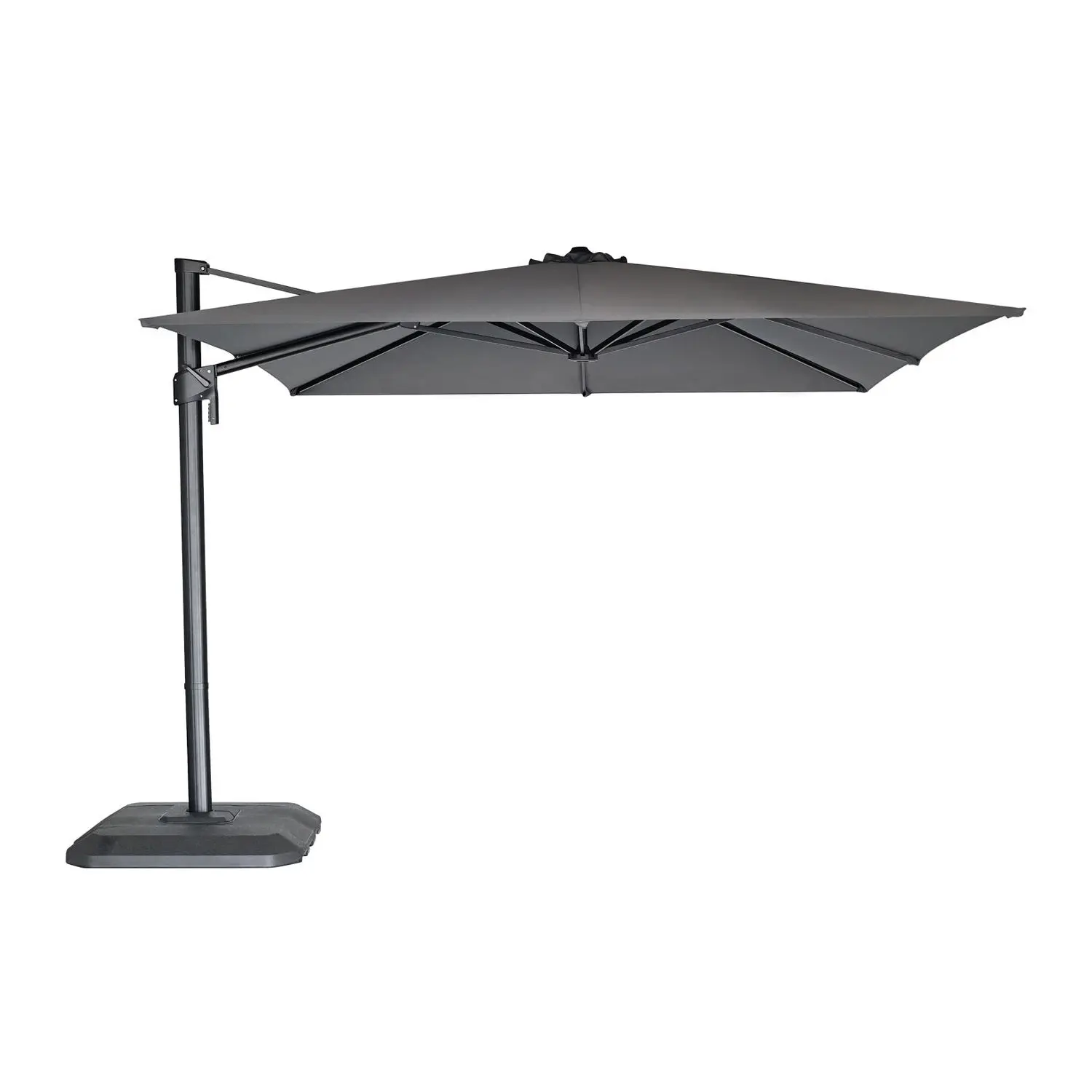 Luxury 3x3m Garden Pool Sun Waterproof Windproof Outdoor Patio Stock Roman Parasol Umbrella For Restaurant
