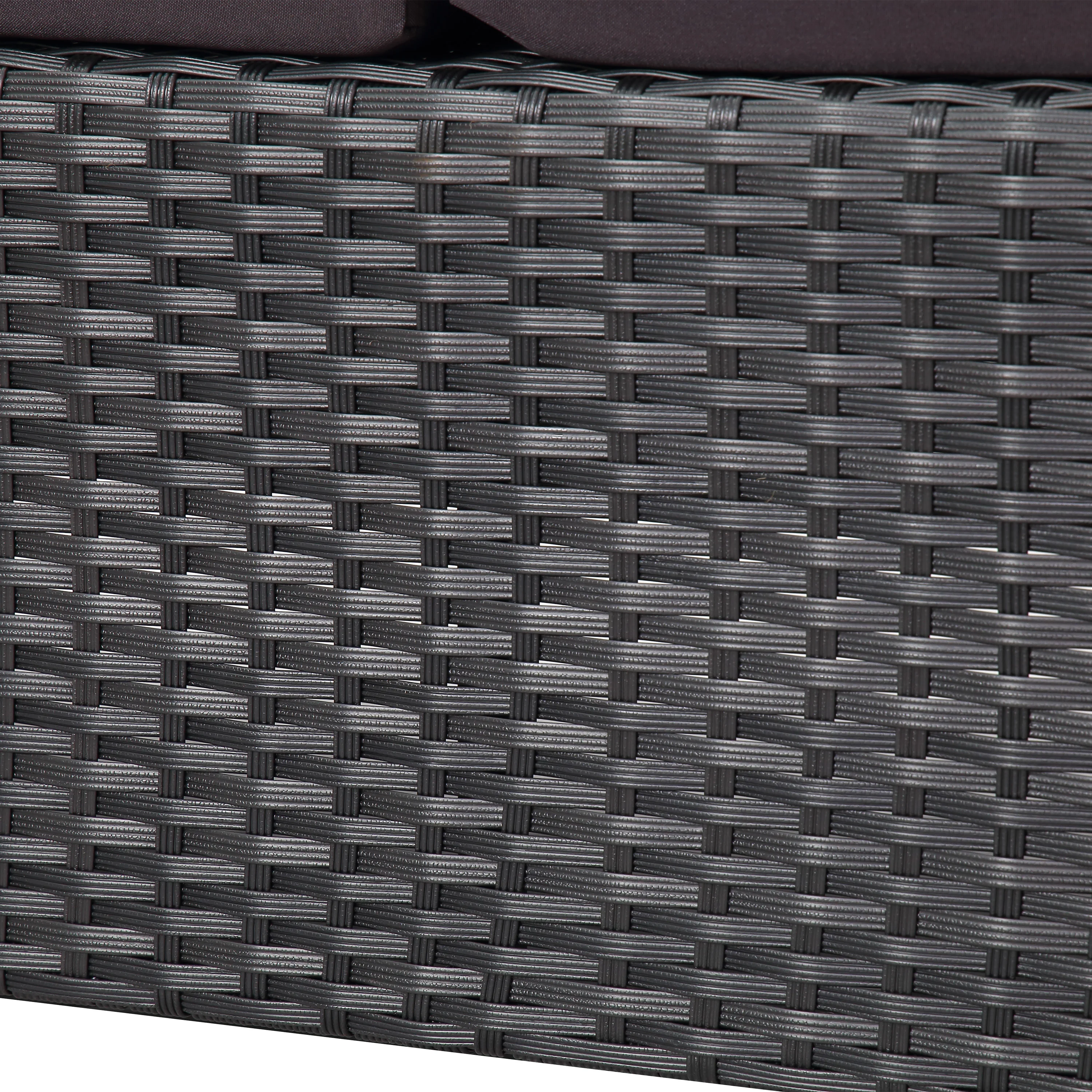 Factory Export Hot Selling Style L Shape Beige Garden Sets Patio Rattan Outdoor Furniture Sofa Set