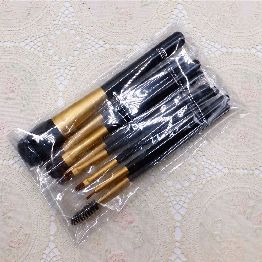 Beauty Make Up Tools Women Favorite 8 Pieces Makeup Brush Set for Eyes and Face