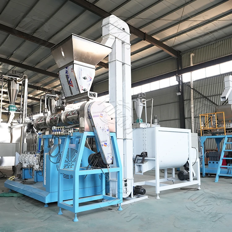 Fish Feed Extruder Manufacturing Machine Fish Feed Extruder Making Machine Production Line