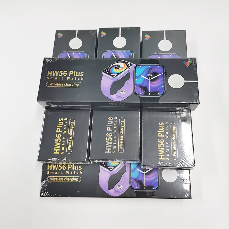 Series 7 HW56 Plus 1.77inch Lock Screen IP67 waterproof Voice Call Wireless charging Smart Watch Reloj Montre Inteligente HW56