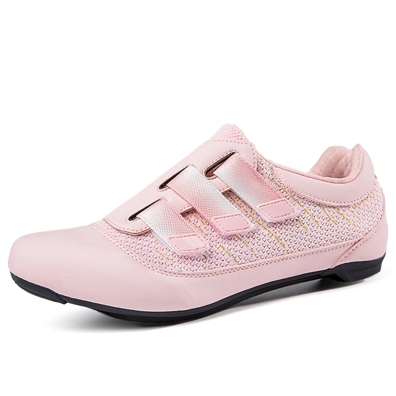 Custom OEM Cycling Footwear Mtb Shoes Route Cleat Road Dirt Bike Speed Flat Sneaker Racing Non Locking Cycling Shoes