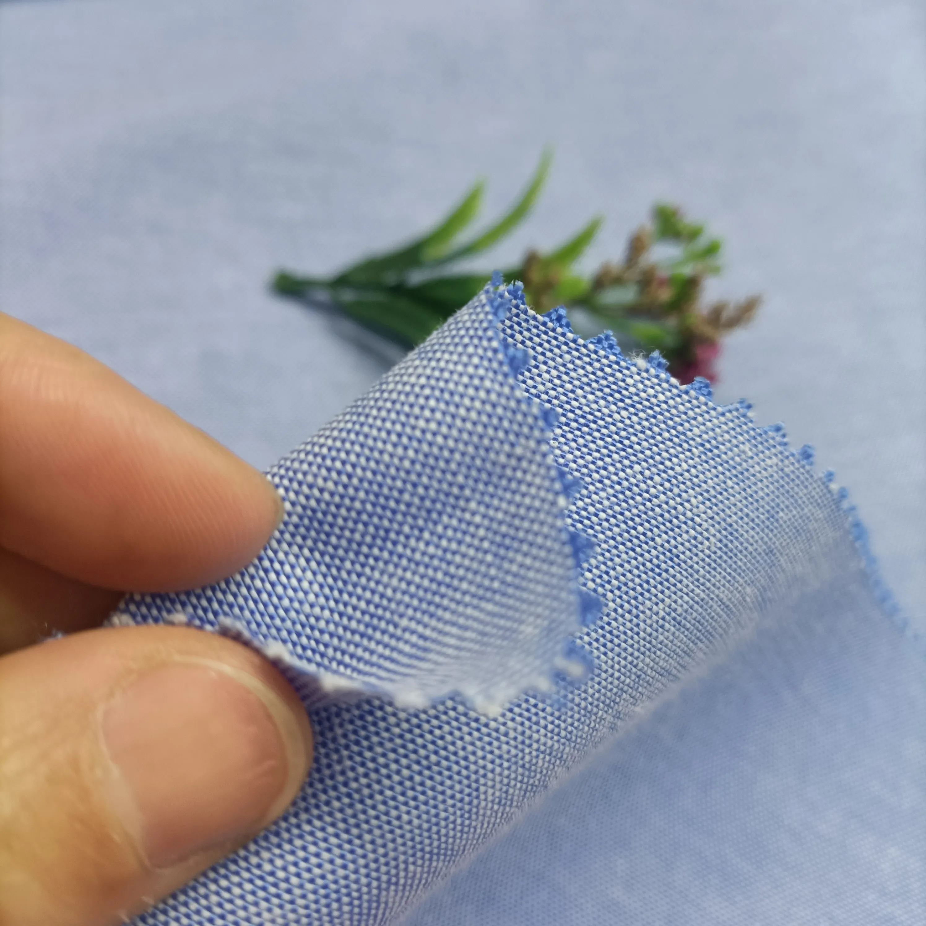 100% cotton solid woven material tela algodon cotton oxford fabric shirt cloth fabric for bags shirting textile suppliersoxford