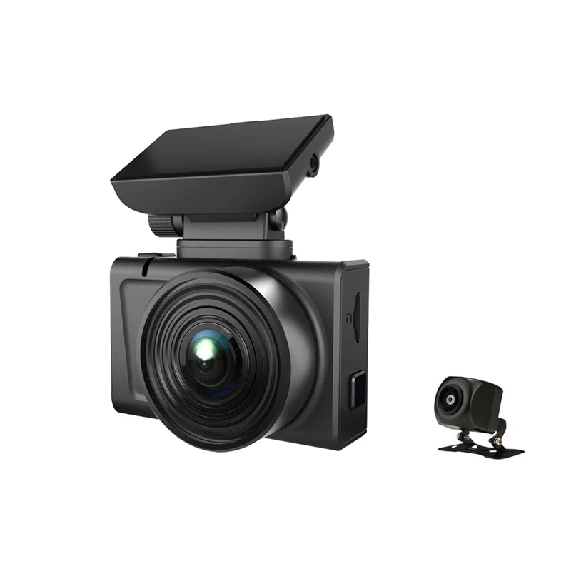 Dash Cam Ultra HD 4K GPS WiFi IPS Screen 2160P Front 1080P Rear Dual Lens Channel Camera Car Dvr Driving Recorder 360 Black Box