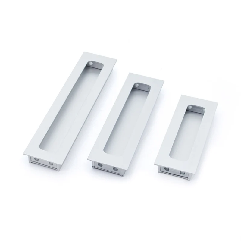 Aluminum alloy cabinet handle modern style concealed drawer handle
