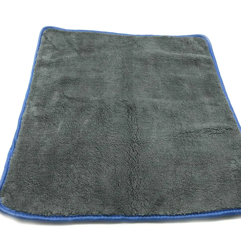 202140x40cm 1200gsm Coral Fleece Car Detailing drying towel Thick Plush microfiber Car Cleaning cloth Microfiber polishing Towel