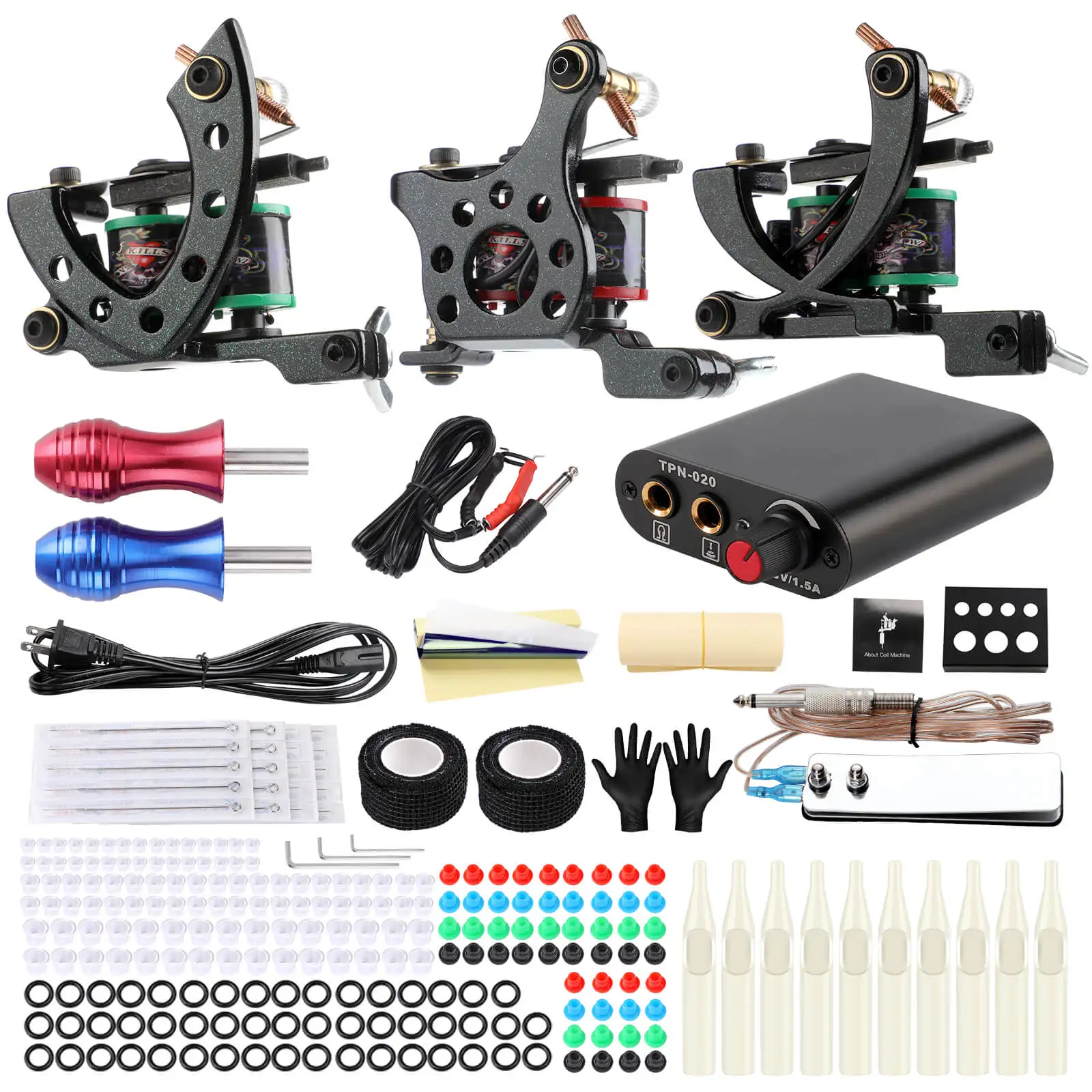 2022 hot sale Full Tattoo Kit Tattoo Complete Set Machine For Tattoo Beginner