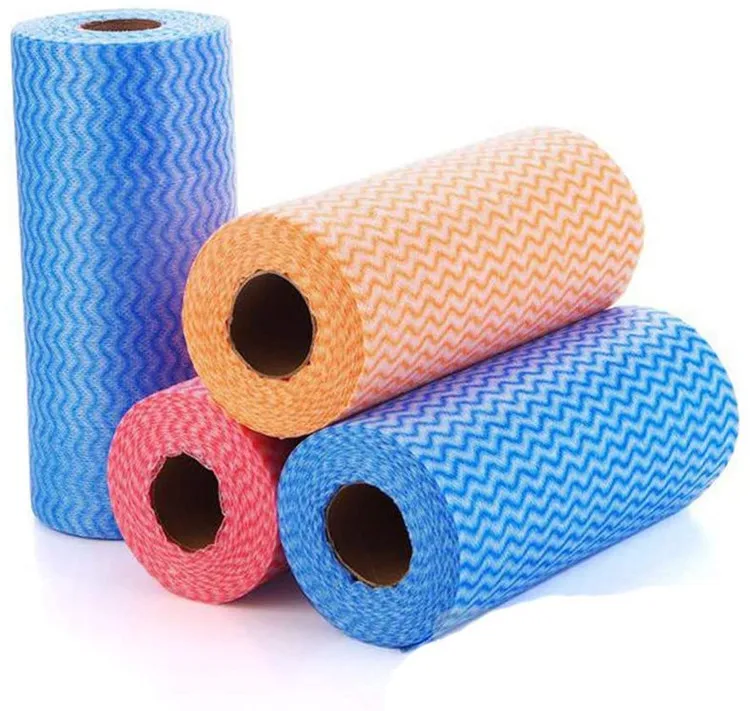 
Factory Wholesale Disposable Cleaning Cloth Dish Clothes Kitchen Paper Towels for Washing Dishes 