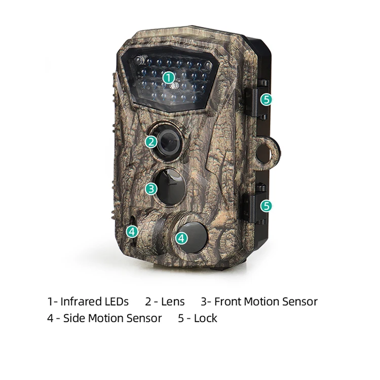 Best selling recording video trail camera for taking picture of the wild field