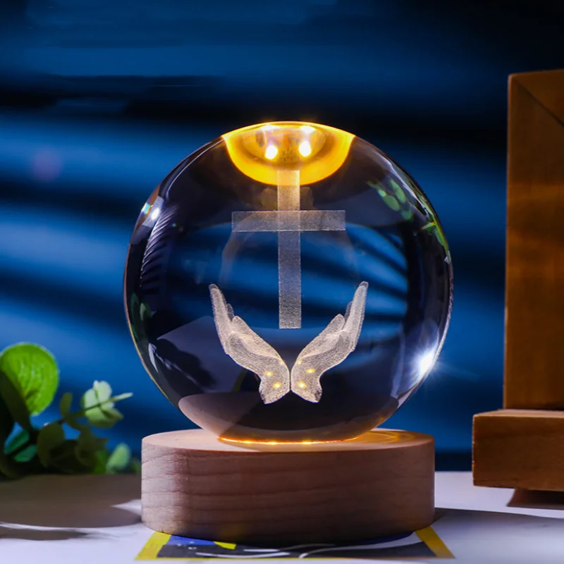 Brand New High Quality Customized Design Christianity Souvenir Gift Multiple Sizes Personalized Crystal Ball