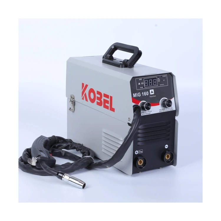 Портативный сварочный аппарат IGBT МИГ 160 инвертор Gasless MIG сварочный аппарат цена