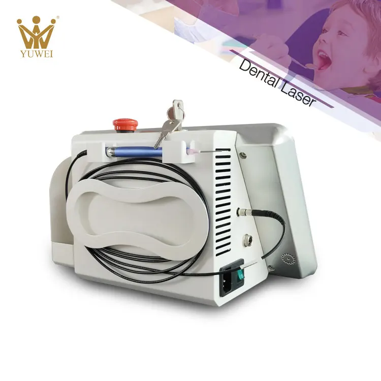 YUWEI 2022 Dental Lasers Sale 445nm 650nm 980nm  1470Nm Diode Laser Dental Endolifting Machine On Big Sale