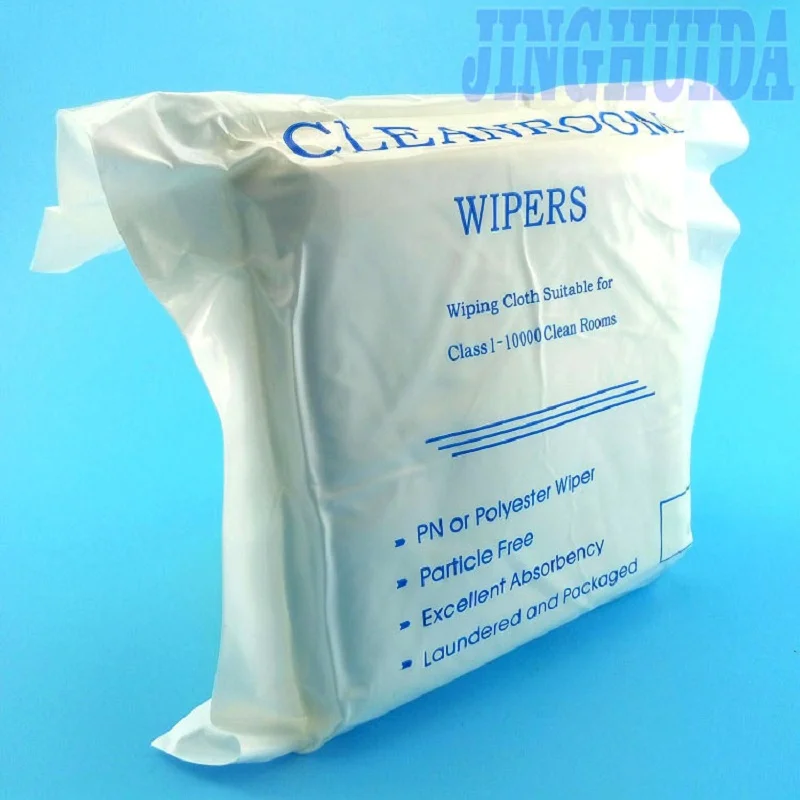 2008 20*20cm Lint Free Clean Room Wipe/Anti Static Clean Wiper/Dust Free Microfiber Cleanroom Wiper for Electronic Mobile Phone