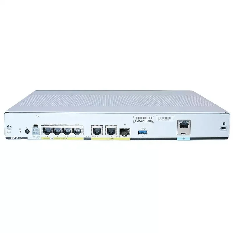 Best discount New in box ISR 1100 series 4 Ports Dual GE WAN Ethernet Router C1111-4P with best price