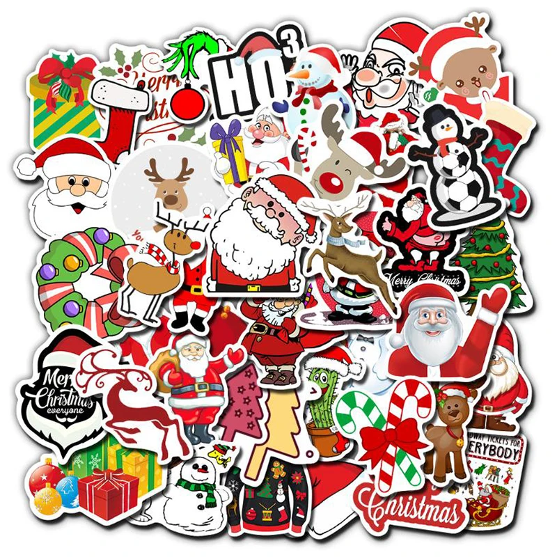 50 шт., наклейки для скейтборда, мотоцикла, телефона, ноутбука