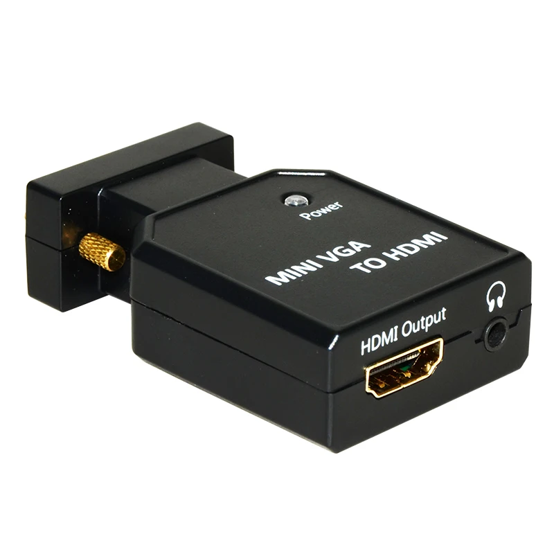 2021 NEW HM-CV031 MINI VGA + AUDIO TO HDMI  CONVERTER