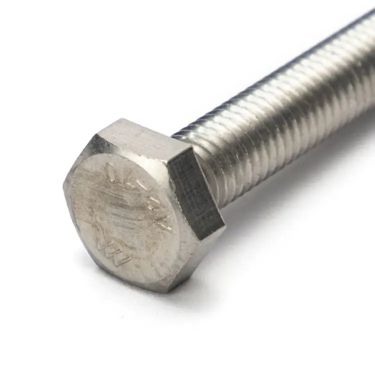 high quality new wholesale stainless steel bulloni testa esagonale bolt hex hexagon bolts metal part