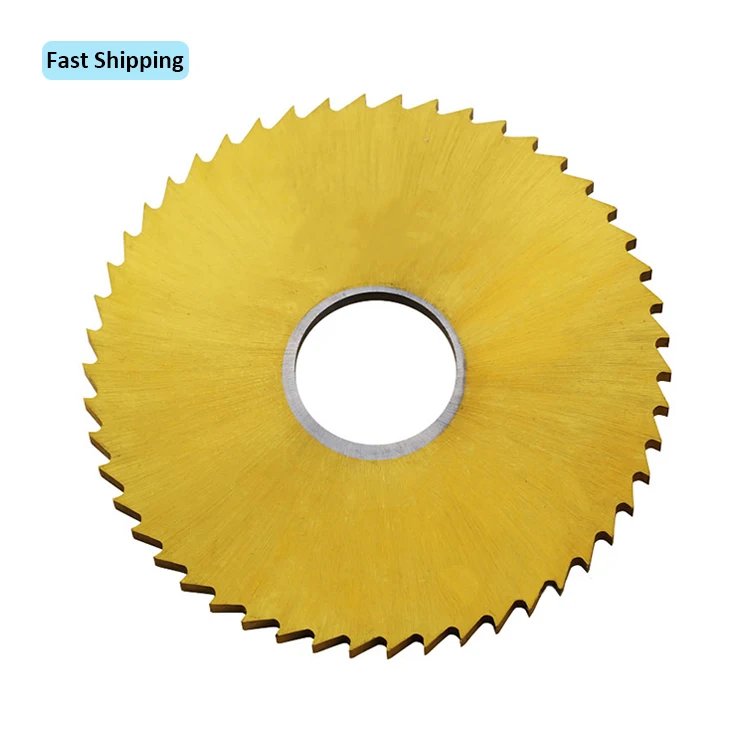 China Manufacturer Metal Circular PCD Saw HSS Saw Blades For Cutting Iron Steel Granite