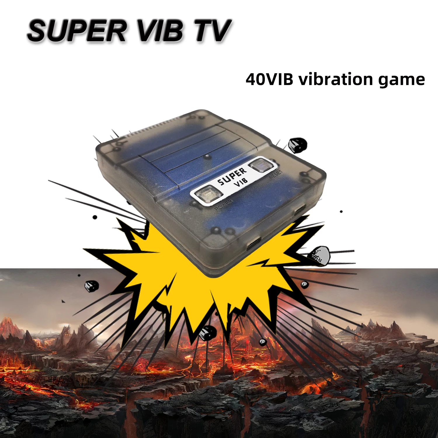  Супер VIB ТВ приставка хост-Ностальгический игровой плеер 8 бит Ретро игровая консоль встроенный 520 игры ручной с 2