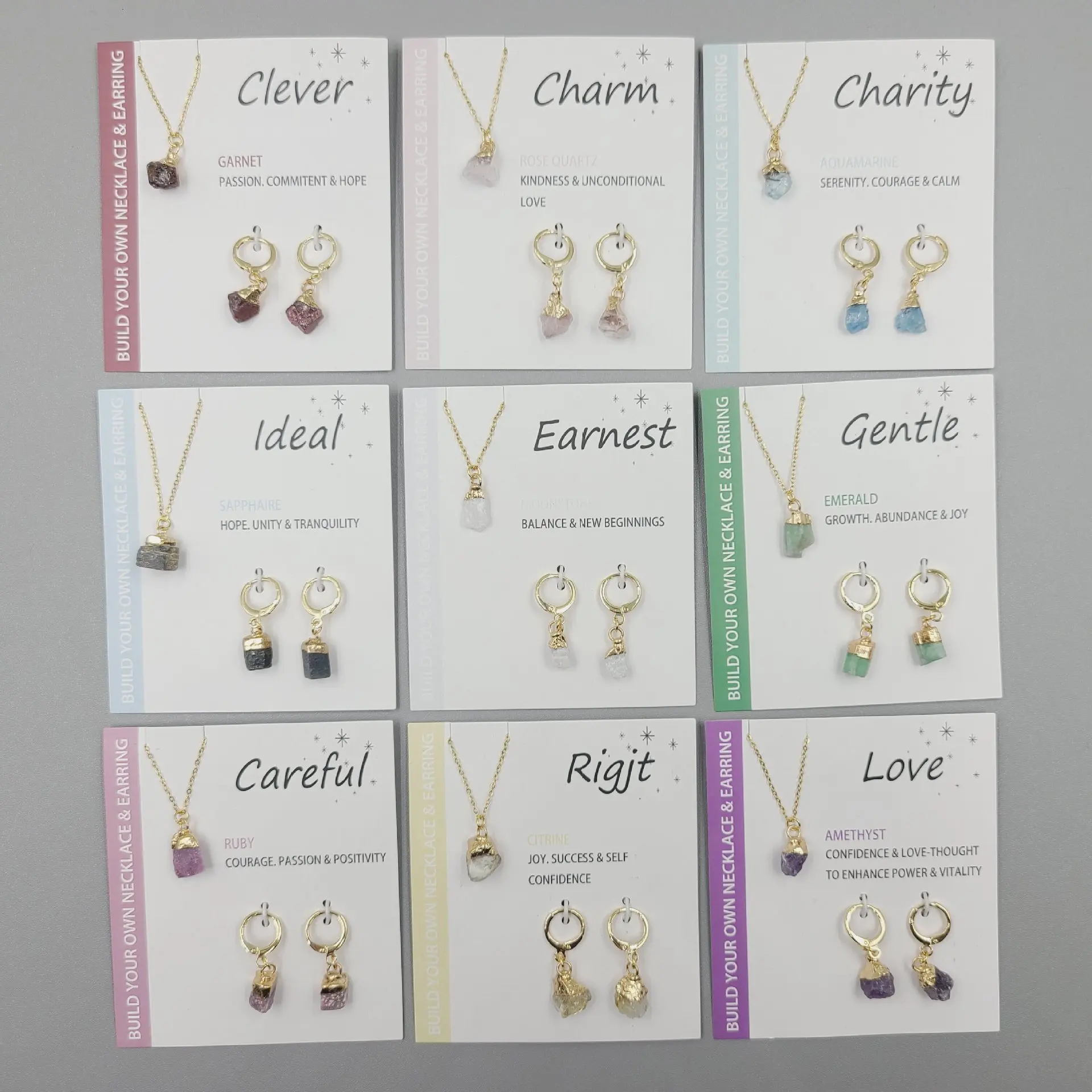 Summer apatite Emerald citrine aquamarine Gemstone Jewelry Earring Necklace 18k Gold Fine Jewelry Jewelry Sets for women girls