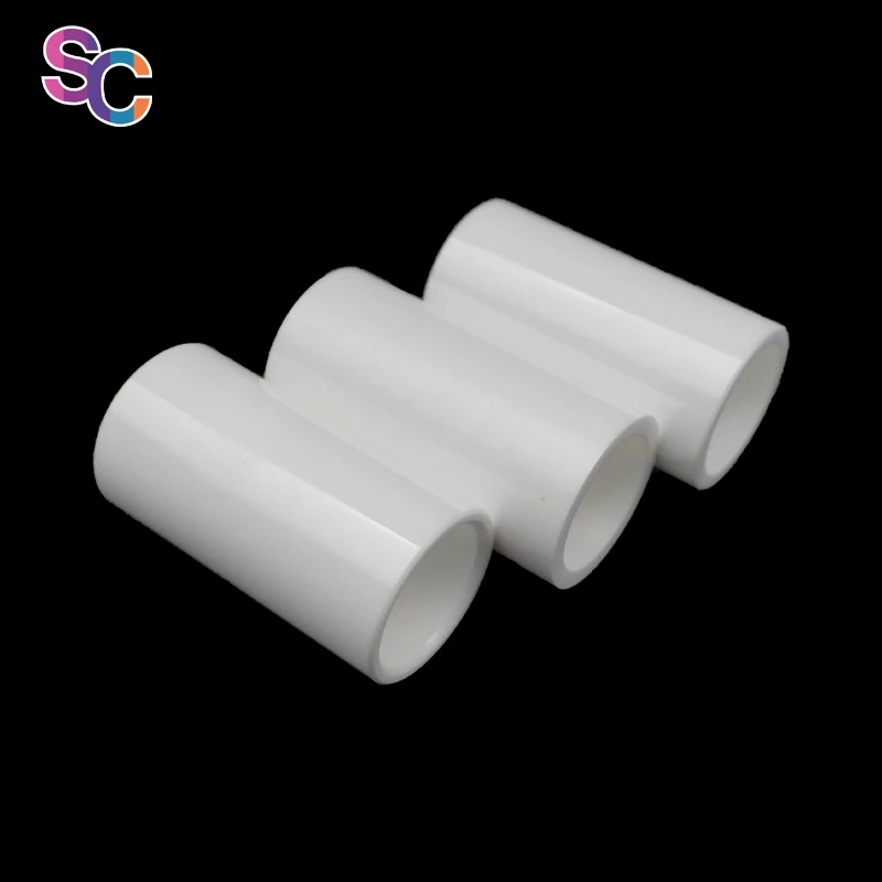 Alumina alumina round tube aluminium oxide parts