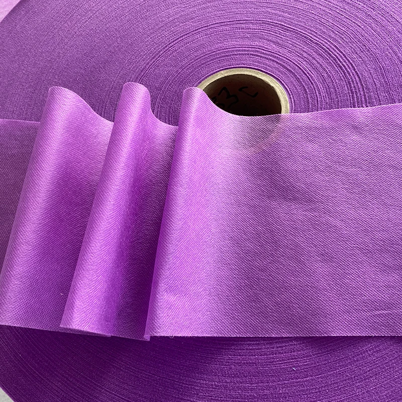 Washable Water Absorbing Non Skid Flammable Gossamer Dust-proof Perforated Bonding Negative Ion Nonwoven Fabric