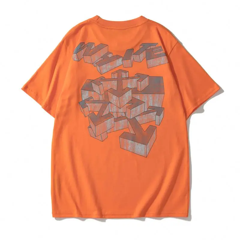 CQNN663 Summer Wear 3d Graphic Print Short-sleeved O- Neck Loose Cotton T-shirts For Mens