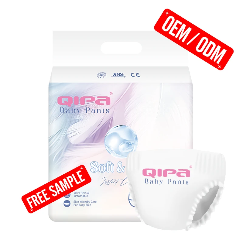 Premium Brand Newborn Baby Diapers Indonesia Diapers L Size Factory Wholesale Disposable Baby Diapers