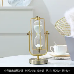 Brass Unique Wholesale Decorative Glass Big Souvenir Antique Souvenir Custom Hourglass Sand Timer