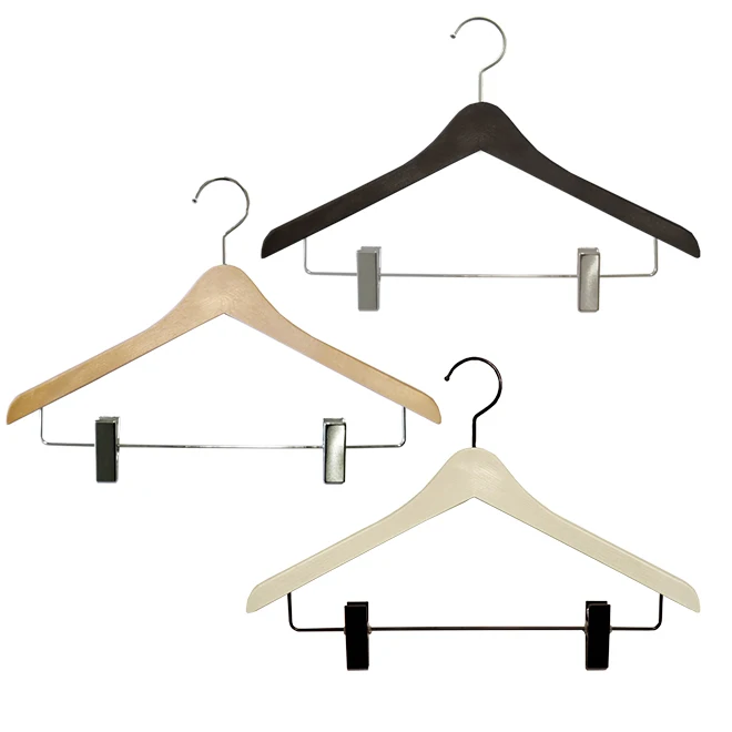 Small Lots 100 Pieces Available Japan Beige Gray Dark Brown Socks Plastic Men Clothes Hangers With Clips