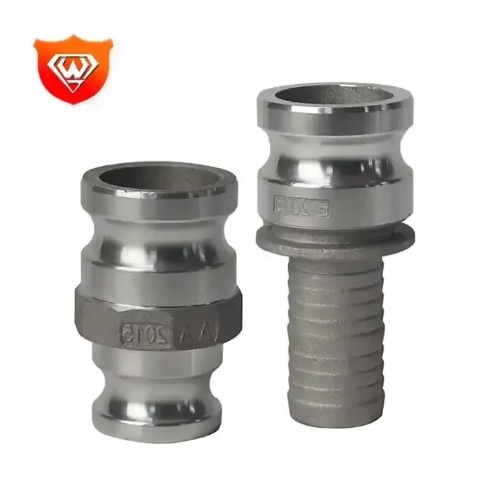 Aluminum Camlock Coupling Male Adapter Hose Shank Coupling quick-release coupling