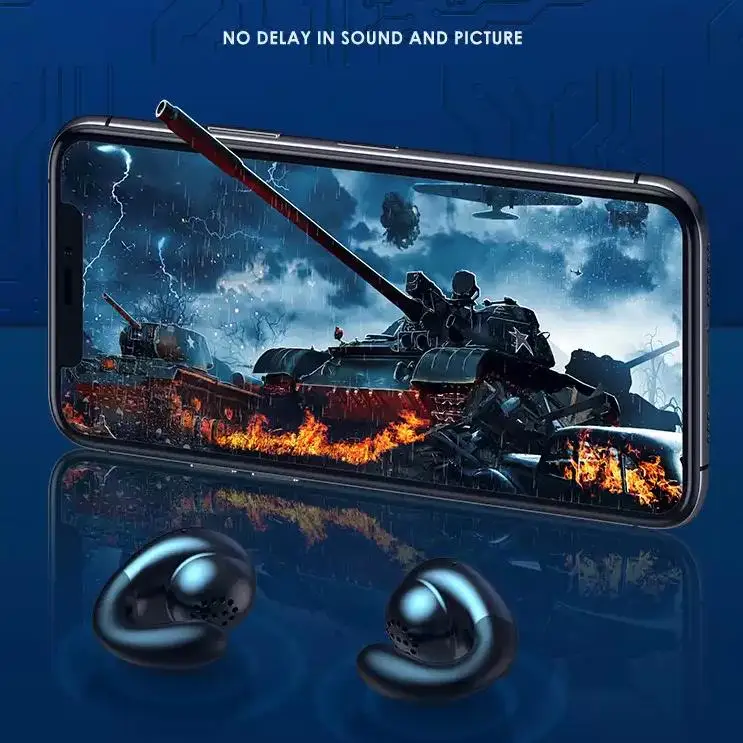
New Trending Waterproof And Sweatproof V5.2 Chip Boat Wireless Earphones 