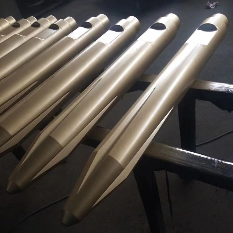 35mm 45mm 53mm 68mm 100mm 140mm hydraulic breaker moil point chisel