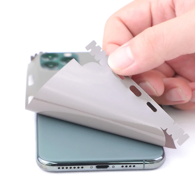 FORWARD Smart Phone Back Film for iphone 13 Pro Back Cover Skin Sticker Colorful Leather Film 10 PCS Phone PVC Skin Stickers