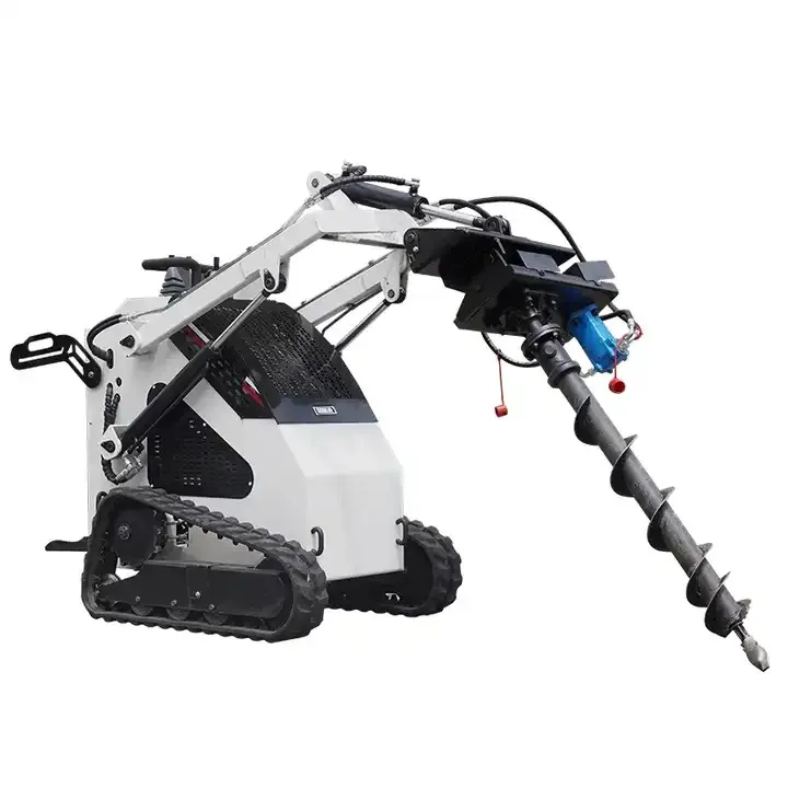 ICLES Skid steer loader for ship warehouse, road sweeper, crawler forklift