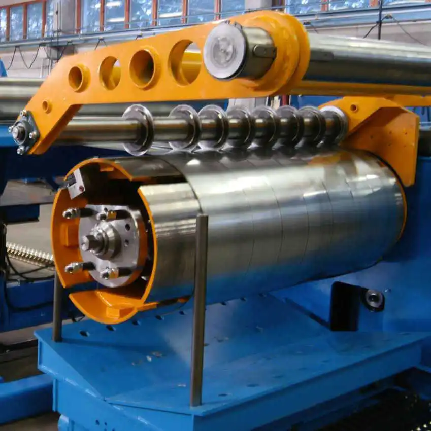 Automatic Metal Steel Coil Slitting And Winding Roll Forming Machine Production Line coil slitting machine high-accuracy