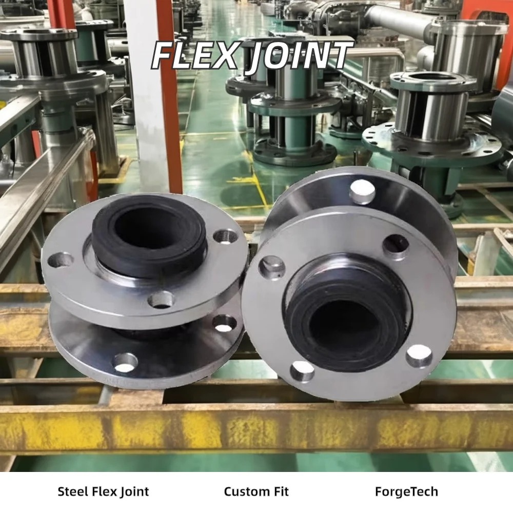 Sanitary Use Stainless Steel Flanged Flexible Rubber Expansion Joint