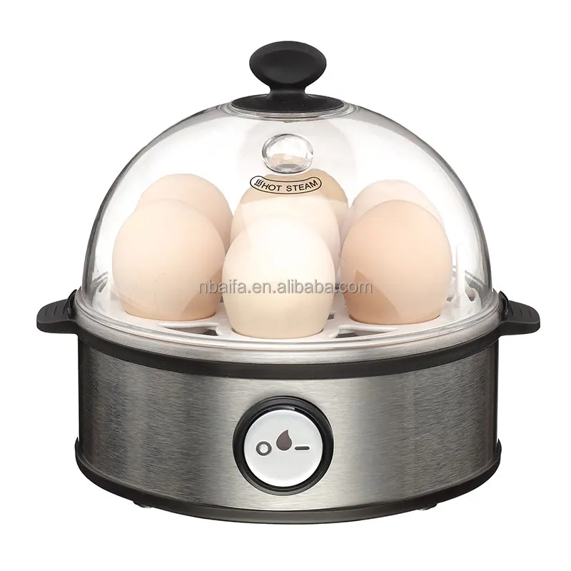 Aifa Smart Home Appliances Egg Steamer Double Layer Automatic Egg Cooker Machine Mini Electric Egg Boilers Stainless Steel